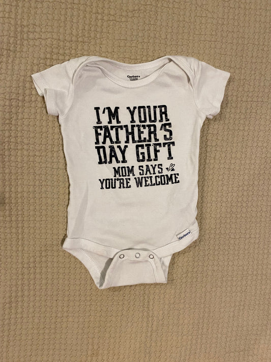 Gerber Short sleeve onesie 3 Months
