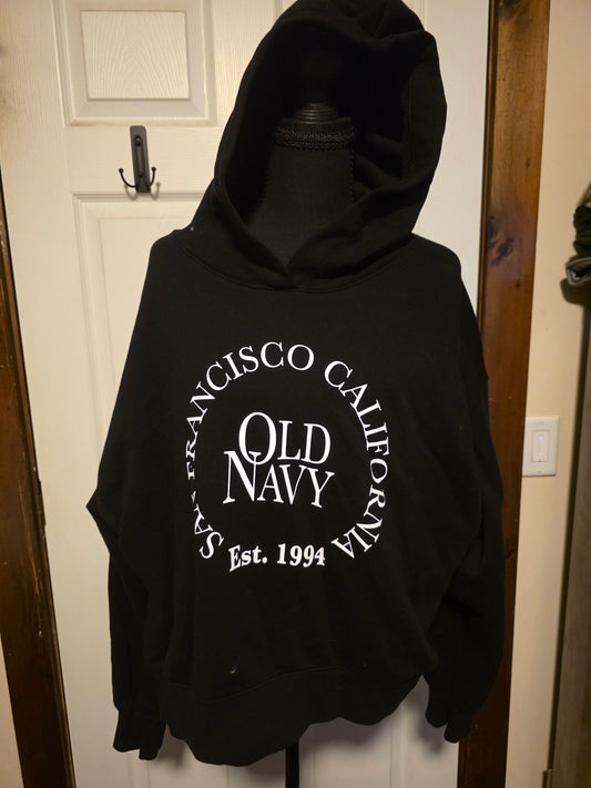 Old navy Old navy black sweatshirt with hood, no pocket Women's - XL