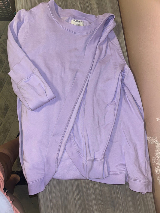 Old Navy Purple Breastfeeding long sleeve Women's XL 16