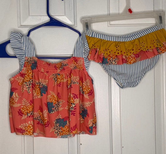 Matilda Jane 2 piece bathing suit Boutique girls 8 beach summer 8