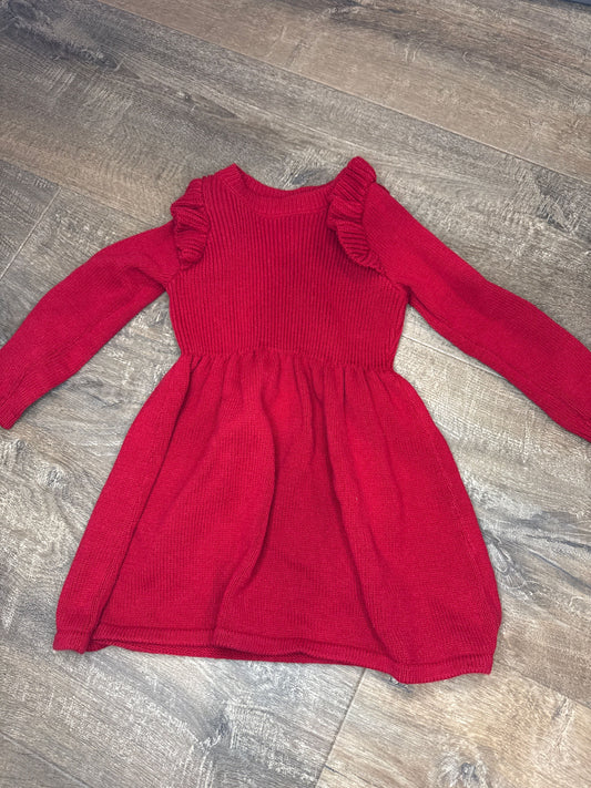 Old navy Red sweater dress 2T