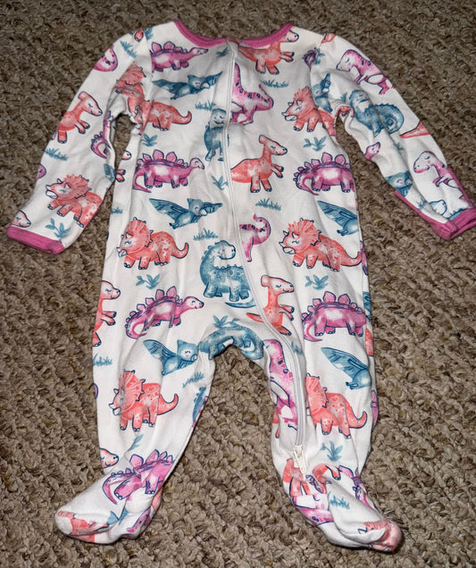 Wonder Nation dinosaur footie pjs 0-3 months Wonder Nation dinosaur footie pjs 0-3 months 3 Months