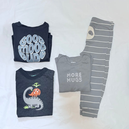 Carters pj set Garanimals sweatshirt and onesie 24 months 24 Months