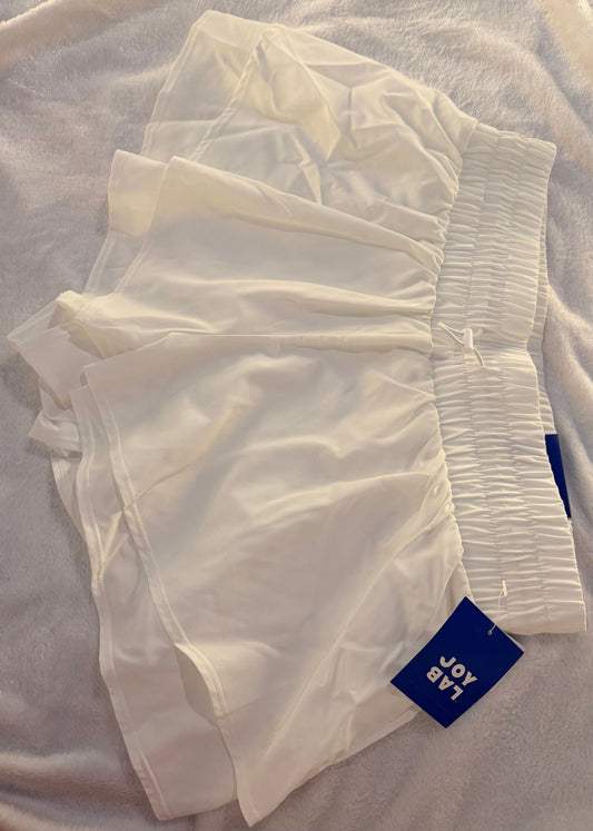JOY LAB Women's Medium NWT JOY LAB White Athletic Shorts Women's - M