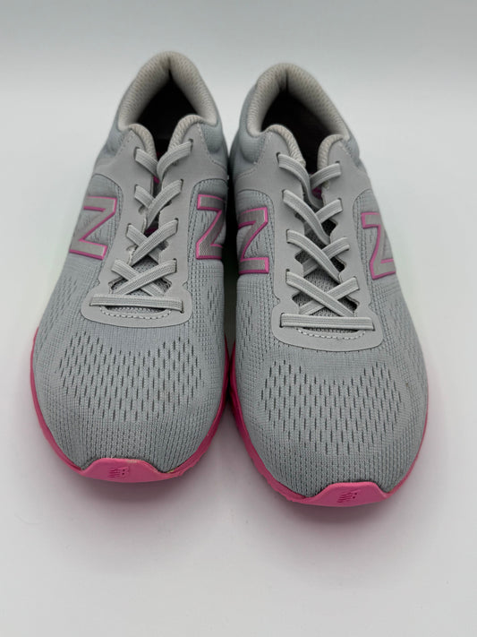New Balance Grey/Rainbow Slip-on Fresh Foam Arishi 5 (Big Kid)