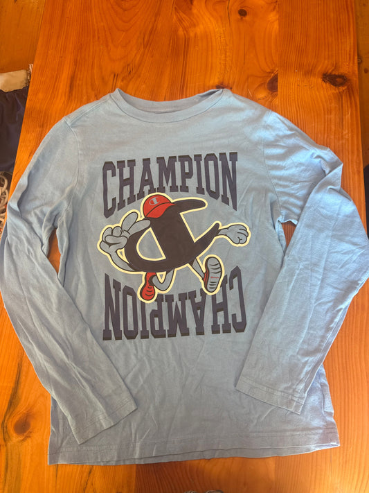 Champion Blue champion long sleeve shirt size 14/16 14
