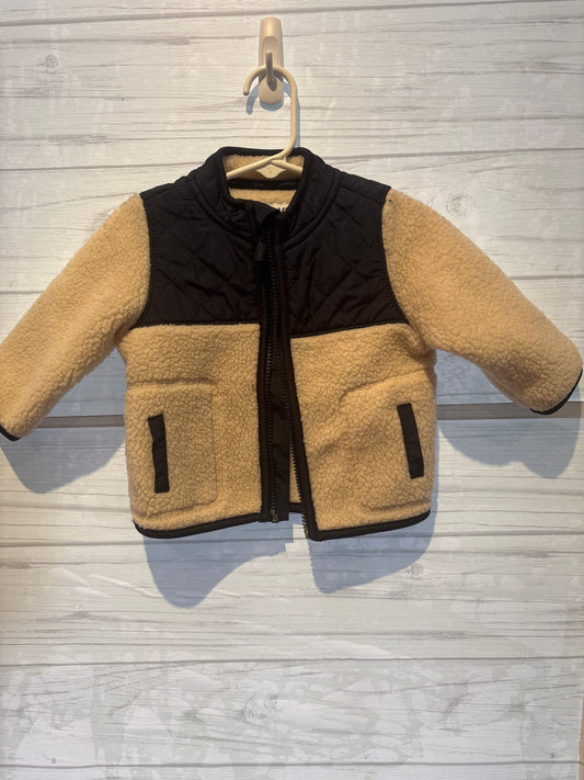 Old Navy Old Navy fall jacket white/blue 6-12 months 6 Months
