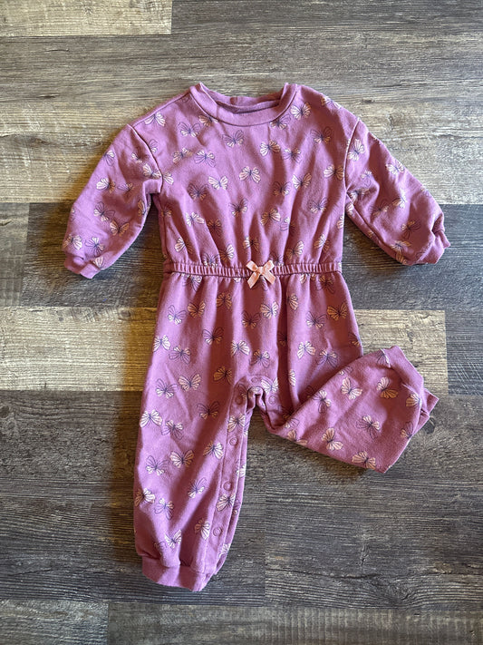 Carters Purple sweatsuit 18 Months