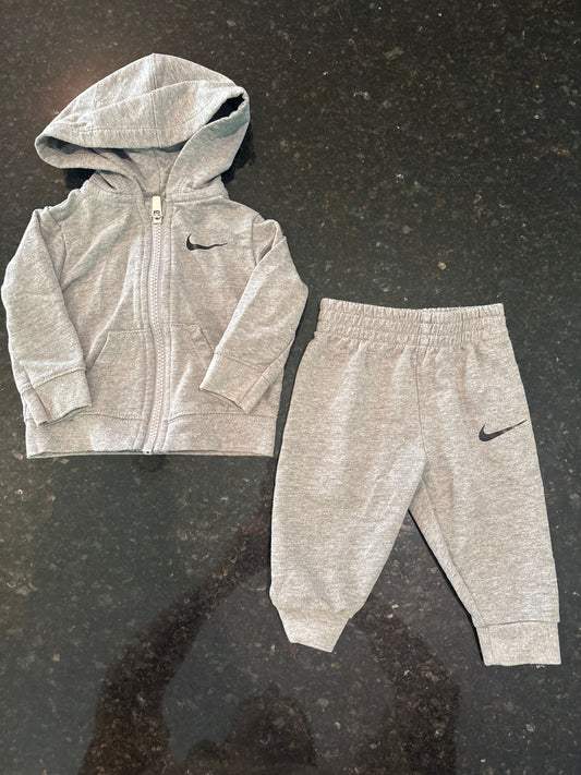 Nike Nike gray 3 month sweat set 3 Months