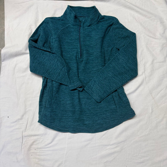 St John's Bay - Ladies - Sz XL - NWOT Green - L Slv - 1/4 Zip - Side Pocket - Fleece Jacket Women's - XL