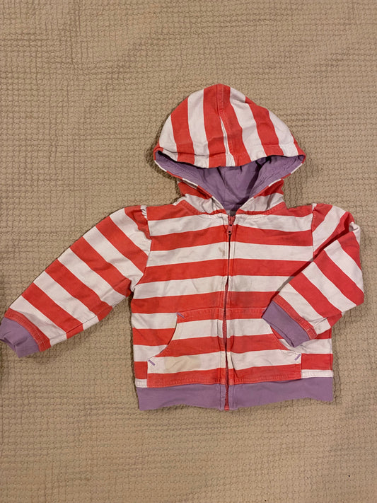 Faded Glory Cotton zip up hoodie 2T