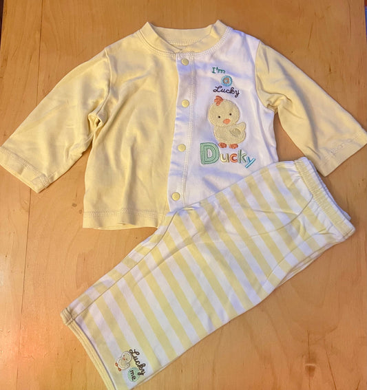 Okie Dokie Pants and sweater set 6 Months