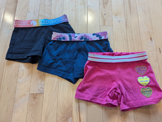 Faded Glory/Wonder Nation Set of 3 Shorts Pink, Navy, Black 4T/4