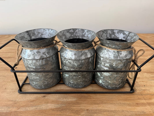 BBQ Utensil Holder 3 Tin BBQ Utensil Holder Kitchen
