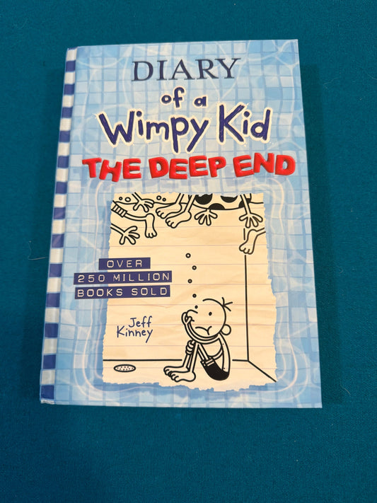 Diary of a Wimpy Kid, The Deep End Hardcover The Deep End Book 15-Like new Youth Chapter Book