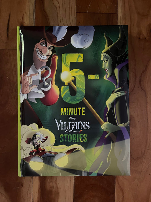5 Minute Disney Villains stories Like new- not sure if has ever been used Early Reader