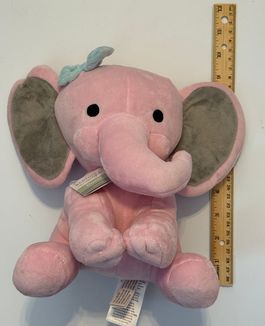 Lambs & Ivy Bedtime Originals NEW Elephant Pink Stuffie Hazel Baby Gift Plush Toys