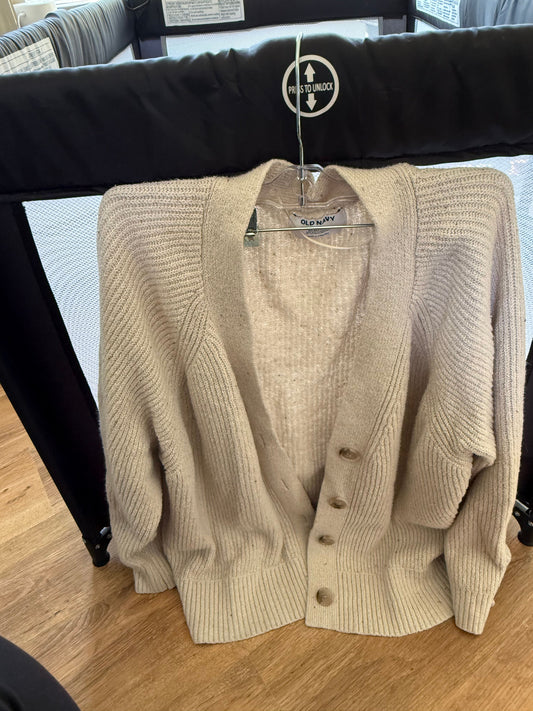 Old navy White cardigan Women's - XXL