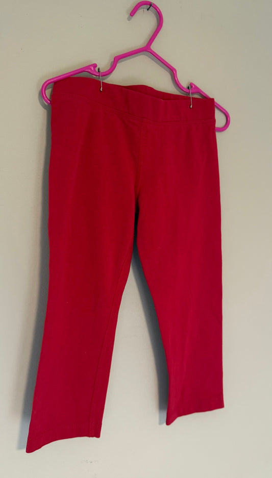 Primary capri pants girls size 6 Red 6