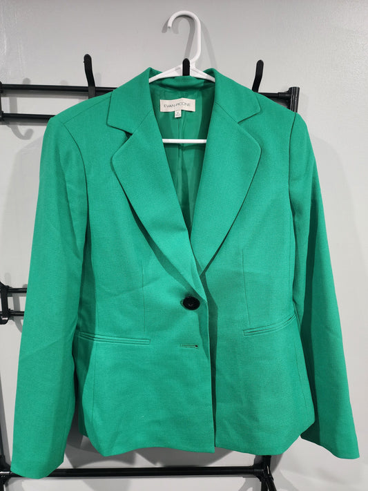 NEW - Evan-Picone, Kelly Green, Blazer size 10 Women's 10