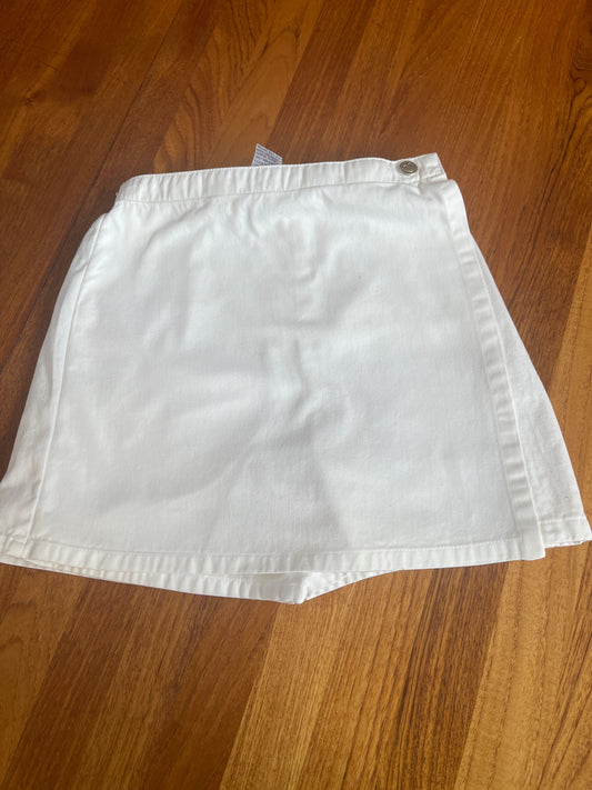 Kobe Girl size 14 White cotton skort 14
