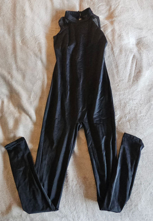 Balera size Large Child One piece dance outfit. Sleeveless with soft mesh Ballet-Dance-Gym