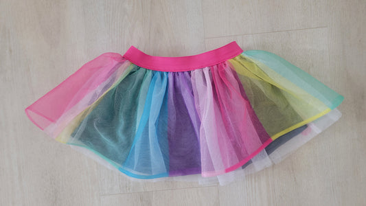 Disney Rainbow tutu Minnie mouse girls 3T 3T