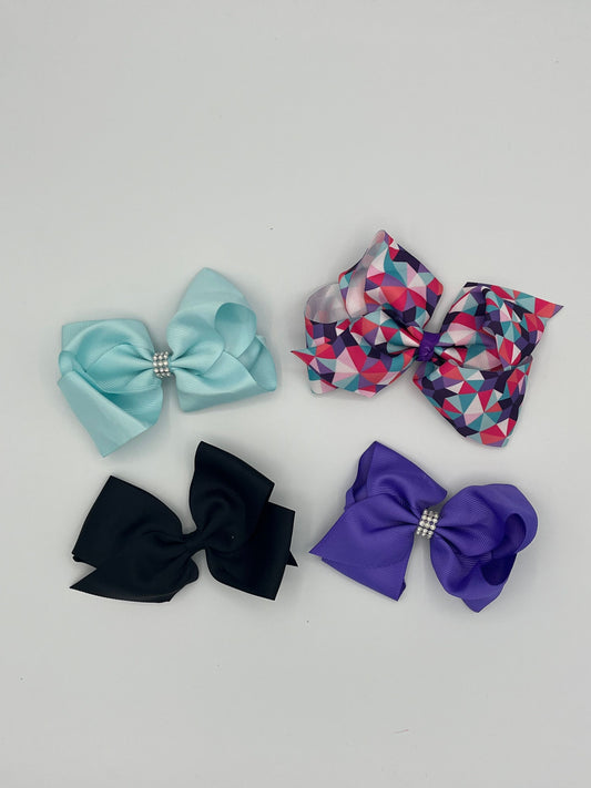 Medium Hairbows 4pk Medium Hairbows