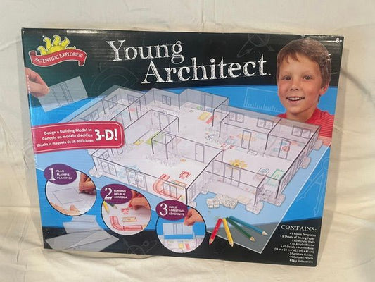 Young Architect Design and build model in 3D Educational