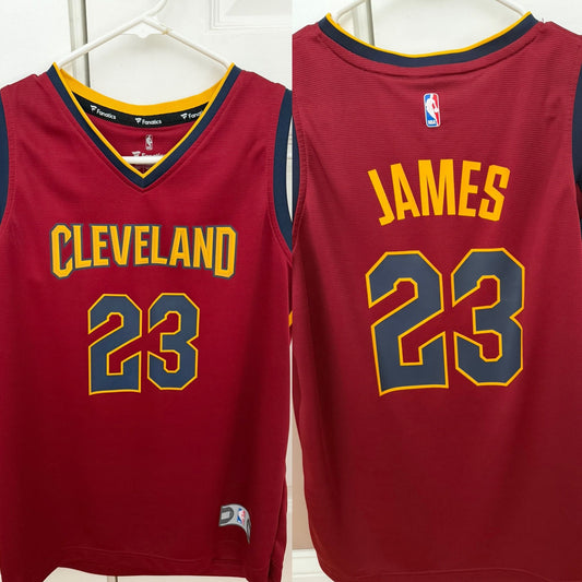 Fanatics NBA Jersey Cleveland Cavs size L Labron James Cavs Jersey Size L 14/16 14