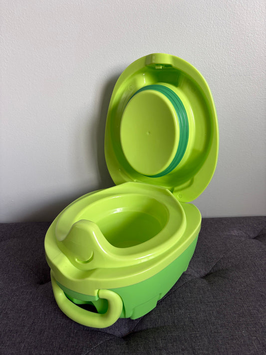 NEVER BEEN USED Travel Potty with Dragon Design Brand New! My Carry Potty Potty and Diapering