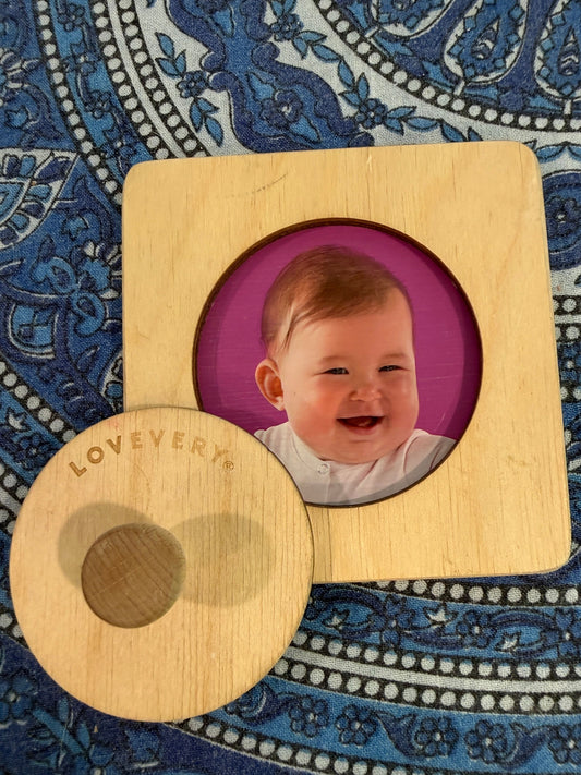 Lovevery puzzle single Baby face one piece peg puzzle Puzzle