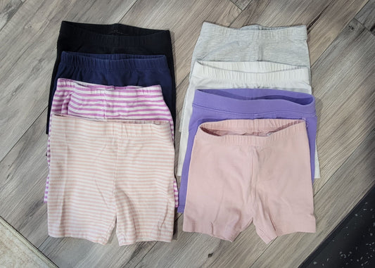 Old navy, carter's 8 pack girls cartwheel shorts 2T 2T