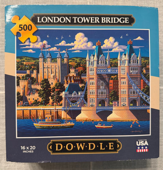 Dowdle 500 Piece London Tower Bridge Puzzle 500 Piece London Tower Bridge Puzzle Puzzle