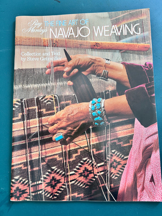 The Fine Art of Navajo Weaving Paperback.48 pages. Color pictures of patterns & examples Book-Adults