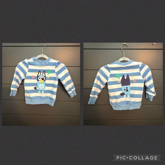 Little Sleepies Bluey Sweatshirt 12 Months
