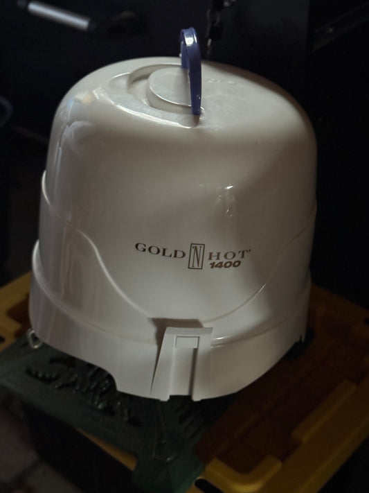 Hot Point Portable Hair Dryer Handy and convenient for use at home or on the go!