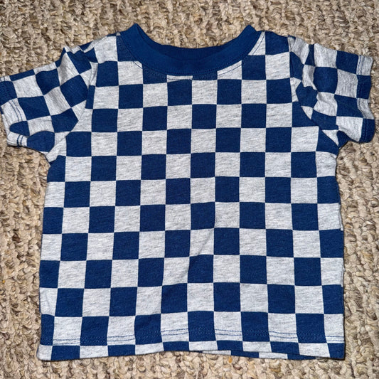 Wonder Nation checkered t-shirt 3-6 months Wonder Nation checkered t-shirt 3-6 months 3 Months