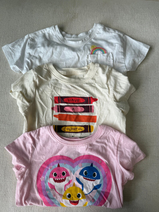Granimals, cat&jack Misc short sleeve tee bundle 2T
