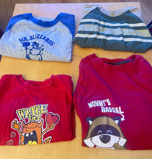 Wonder Kids, TKS, Old Navy, Garanimals Four long sleeve shirts 3T