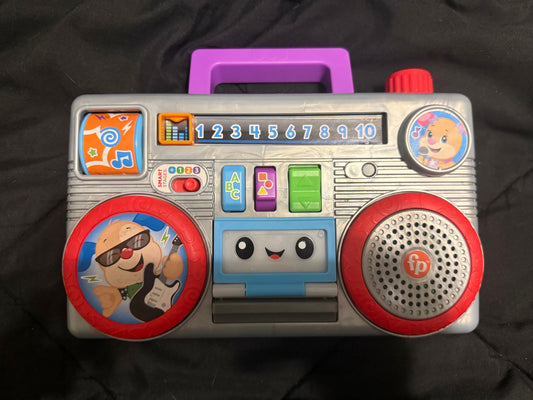 Fisher price laugh and learn boom box Fisher price laugh and learn boom box Toddler