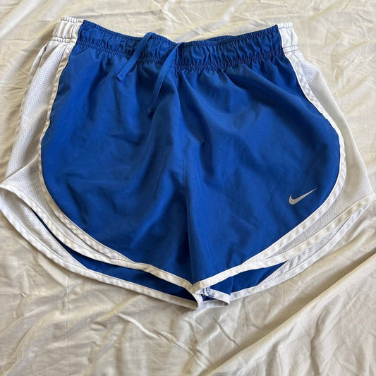 Nike, Small, Shorts Running Shorts, Blue, With Inside liner Women's - S