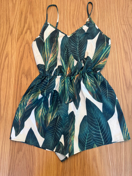 SHEIN palm Leaf romper, never worn SHEIN palm Leaf romper, never worn Women's - M