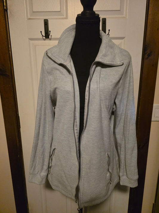 Regatta great outdoors Grey zip up lightweight, no hood Women's - XL