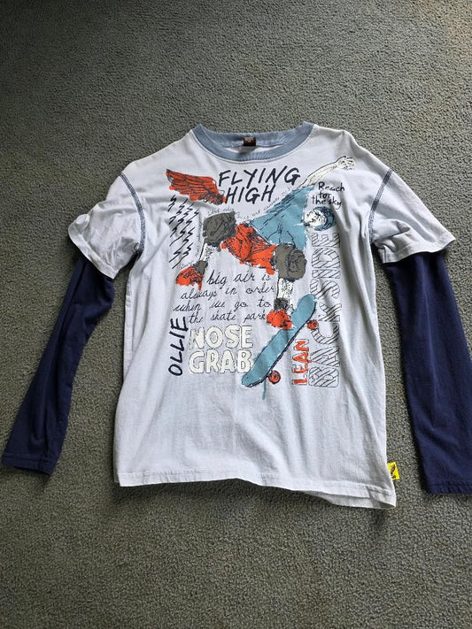 Charlie Rocket Skater long sleeve shirt 12