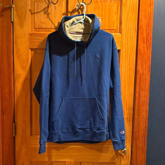 Champion royal blue hoodie hooded sweatshirt Men's - L