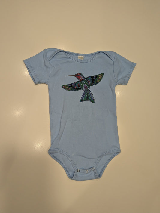 Royal Apparel Royal Apparel 18 Months Organic Hummingbird Onesie 18 Months