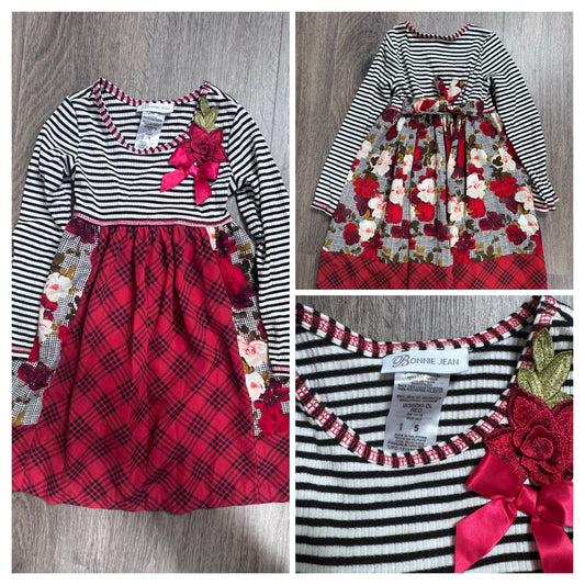 Bonnie Jean Bonnie Jean Holiday Dress size 5 5T/5