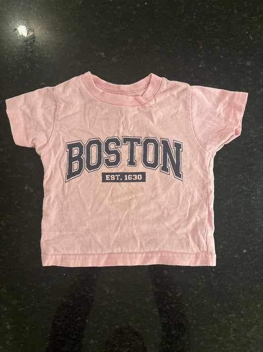 Boston Pink Boston tshirt 2T 2T