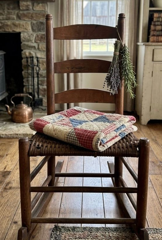 Vintage Rocker Could use some refurbishing to get its original beauty restored.